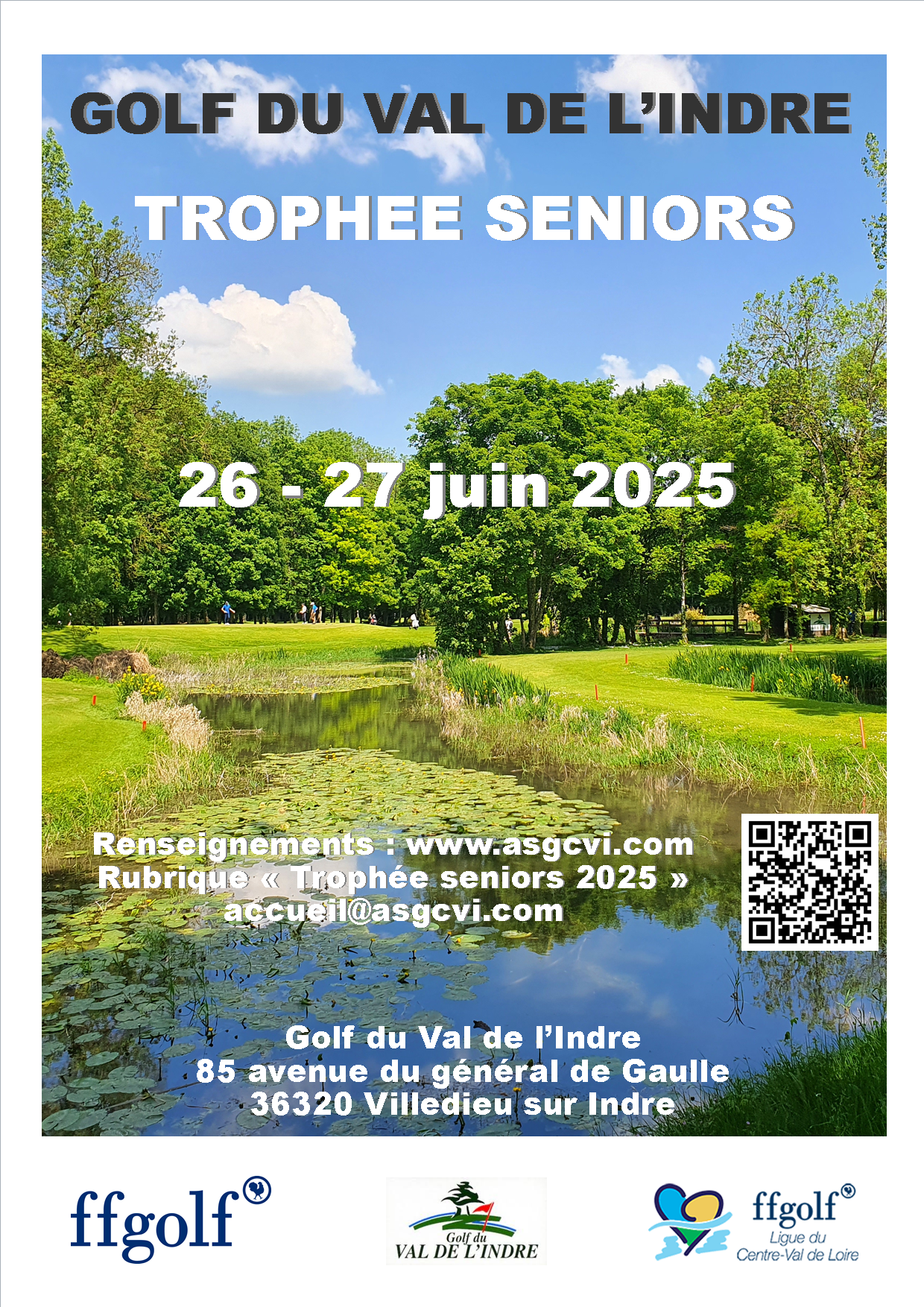 26-27/06/2025 Trophée Seniors du Val de l'Indre 